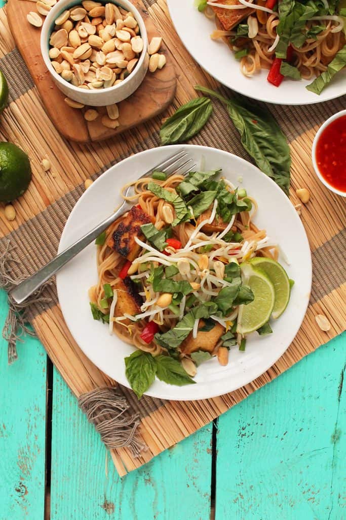 Easy Vegan Pad Thai