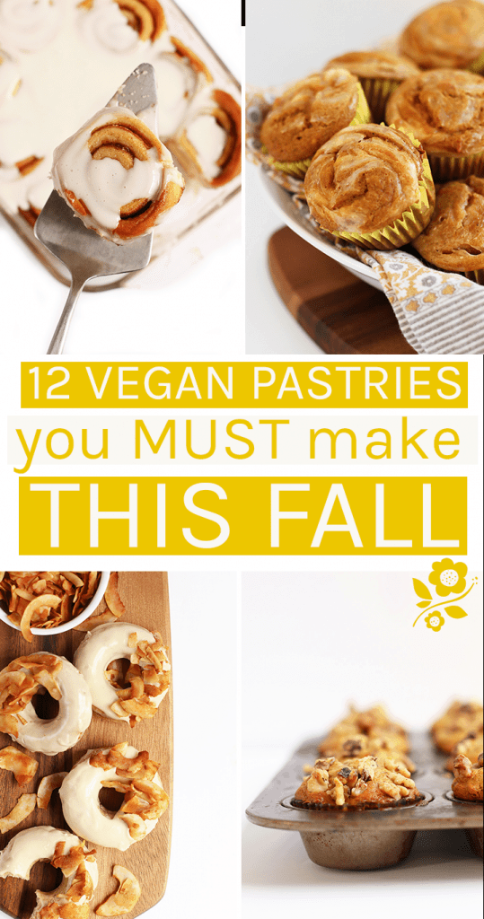 12 Vegan Pastries you must make this fall