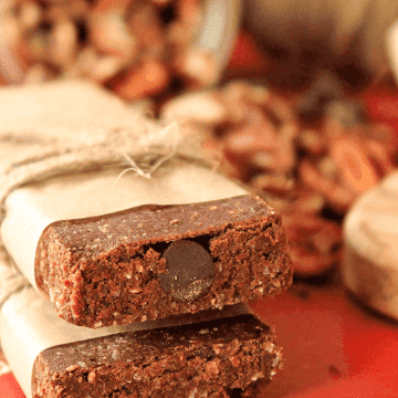 German Chocolate Protein Bars