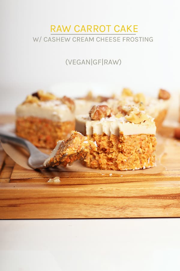 Raw Carrot Cake