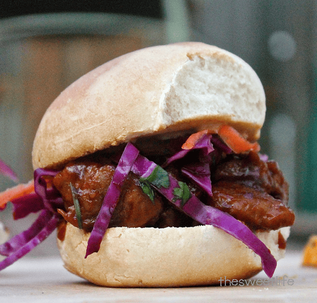 BBQ Seitan Slider