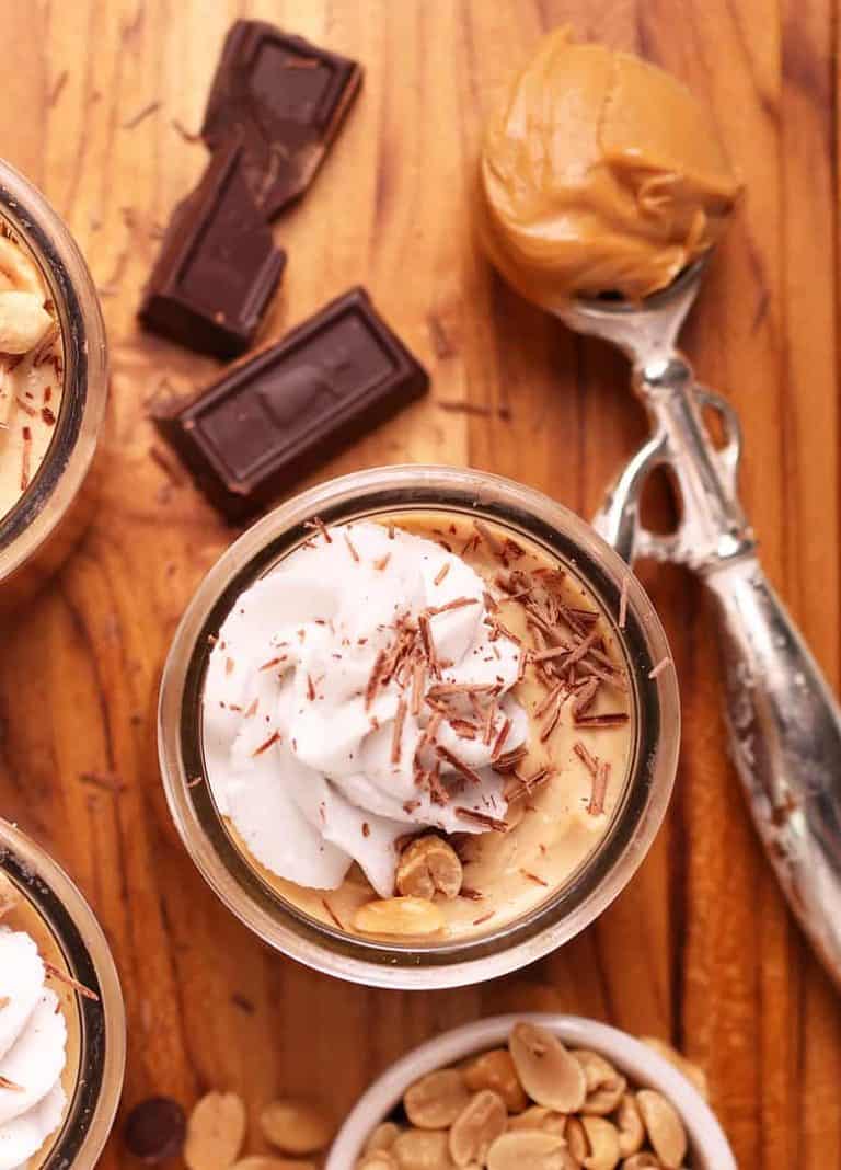 Chocolate Peanut Butter Pudding | My Darling Vegan