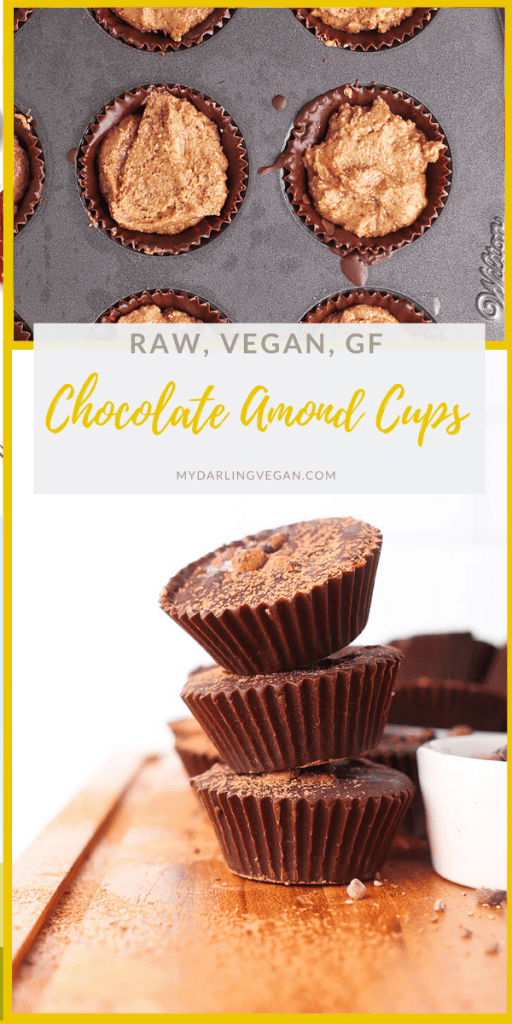 You're going to love these Chocolate Almond Butter Cups. This sweet and salty dessert is made with raw ingredients making it vegan, gluten-free, soy-free, and refined sugar-free. It's the perfect sweet treat for your 30-day cleanse. 