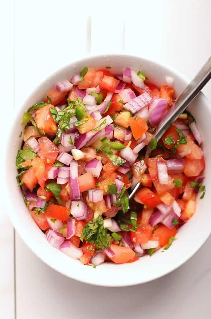 Fresh pico de gallo