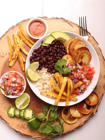 Cuban Black Beans Bowl