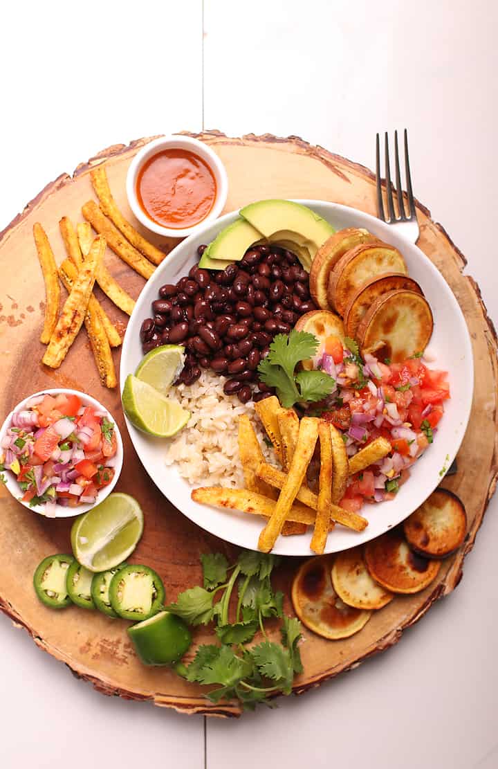 Cuban Black Beans Bowl 