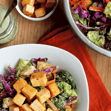 Buffalo Caesar Salad