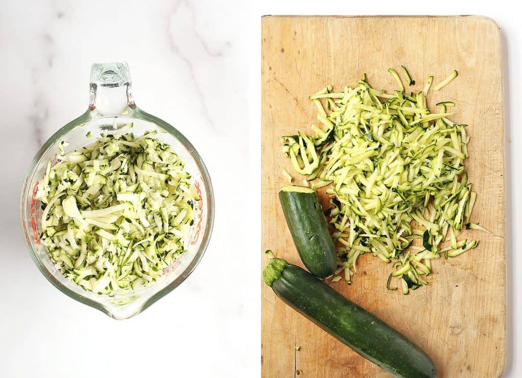 Shredded Zucchini