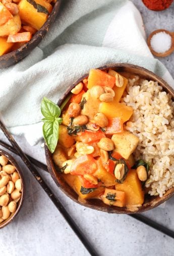 Thai Pumpkin Curry w/ Tofu