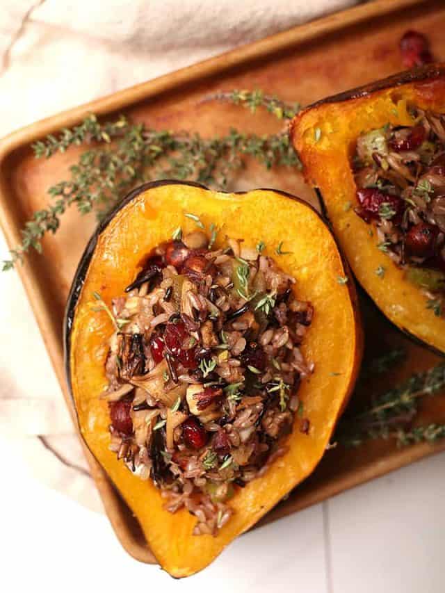 Stuffed Acorn Squash