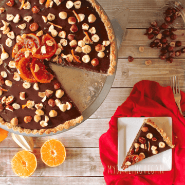 Chocolate Hazelnut Tart