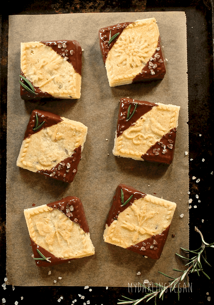 Rosemary Shortbread Cookies