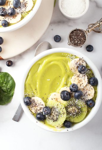 Tropical Green Smoothie Bowl