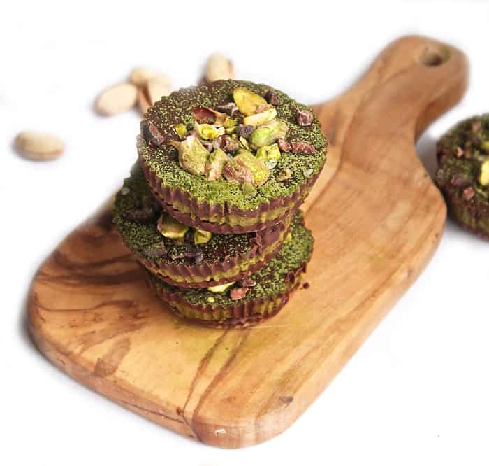 Chocolate Matcha Cups