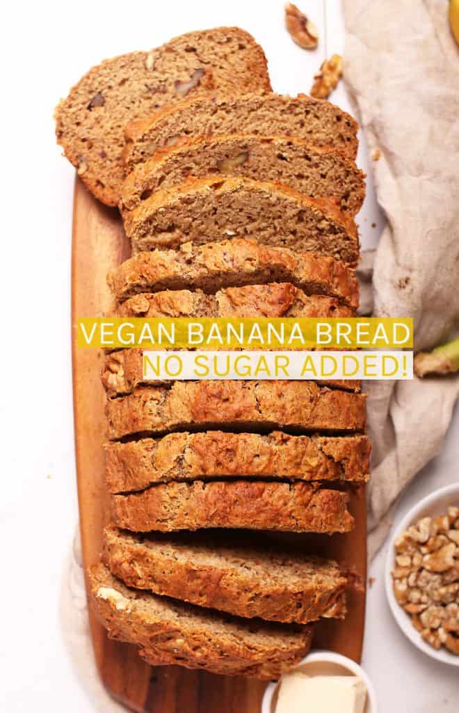 Vegan Banana Bread No Sugar Added My Darling Vegan