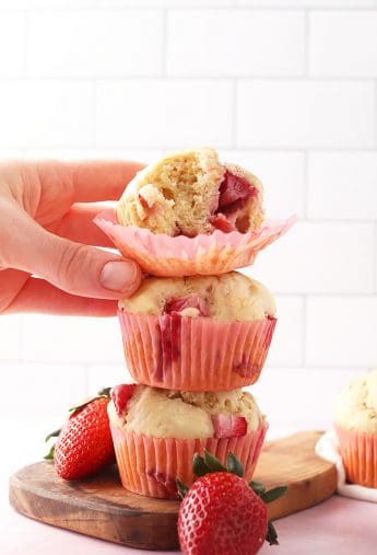 Vegan Strawberry Muffins