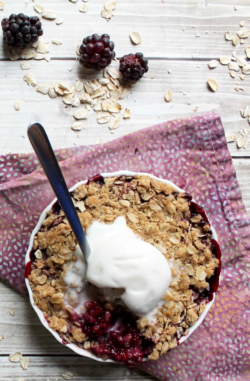Vegan Berry Crisp