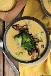 Vegan Broccoli Cheese Soup