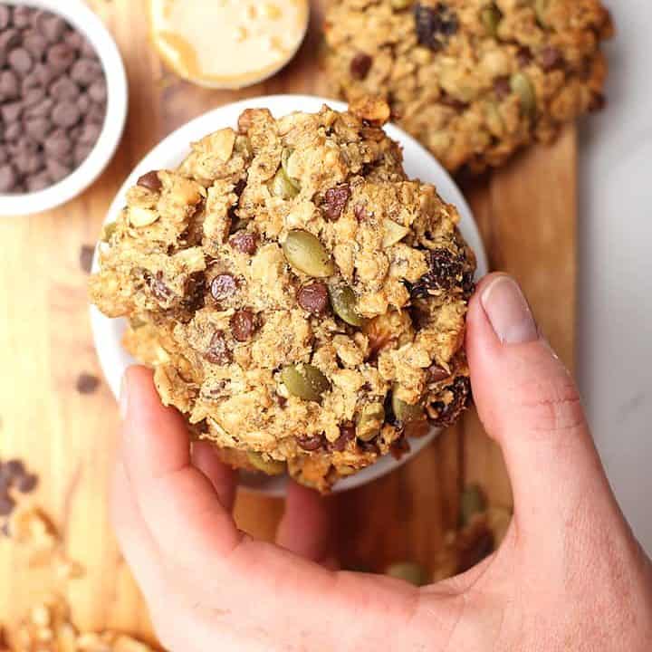 Gluten Free Vegan Breakfast Cookies - My Darling Vegan