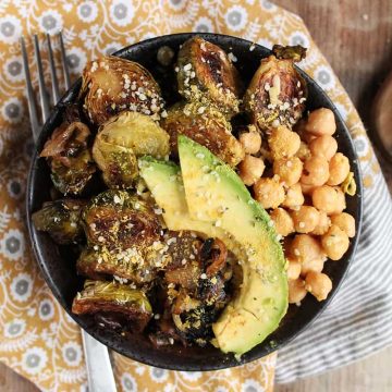 Brussels Sprouts Buddha Bowl