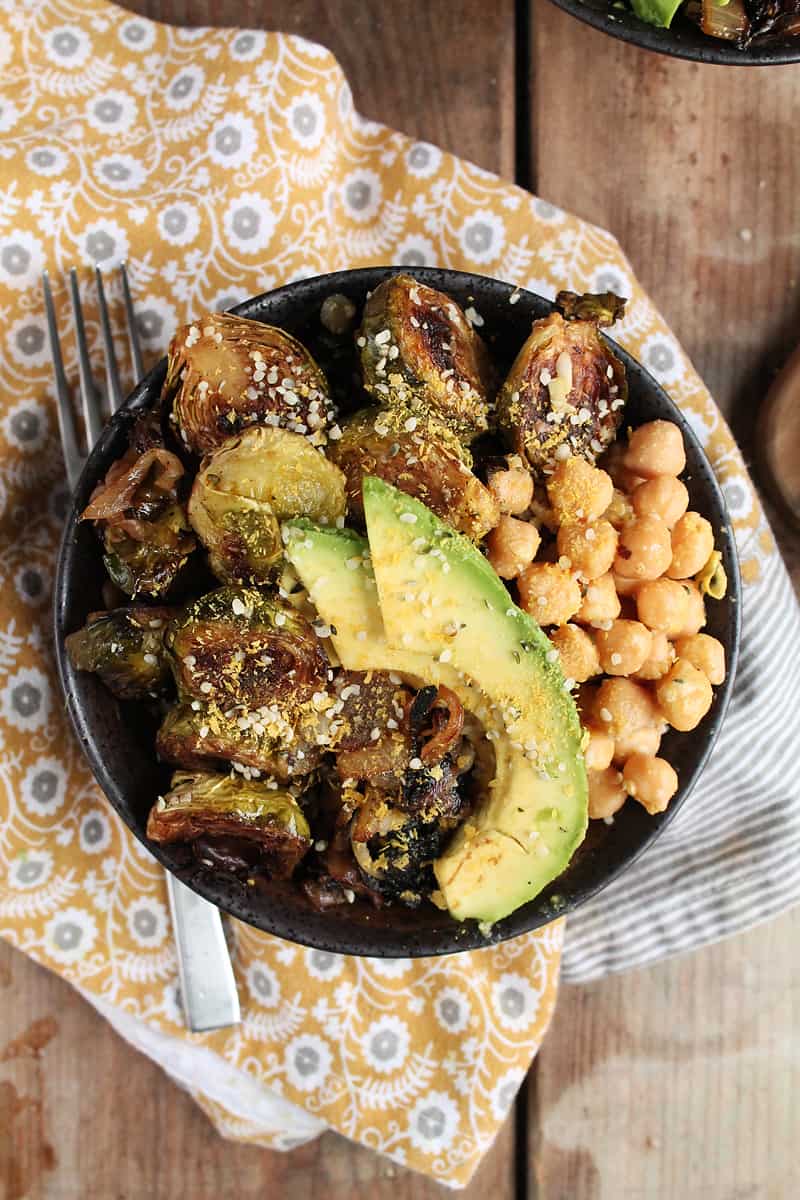 Brussels Sprouts Buddha Bowl