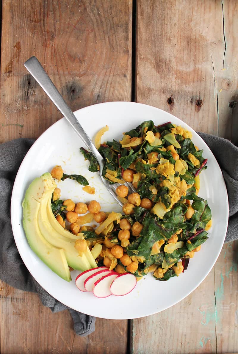 Chickpea Scramble