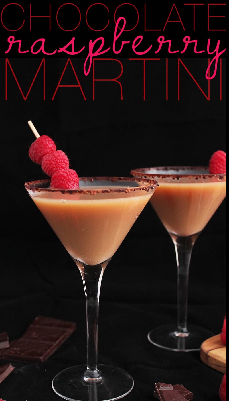 This vegan Chocolate Raspberry Martini is the perfect way to celebrate Valentine’s Day and tell your loved one how much they mean to you. #vegan #chocolate #martini #valentines #mydarlngvegan