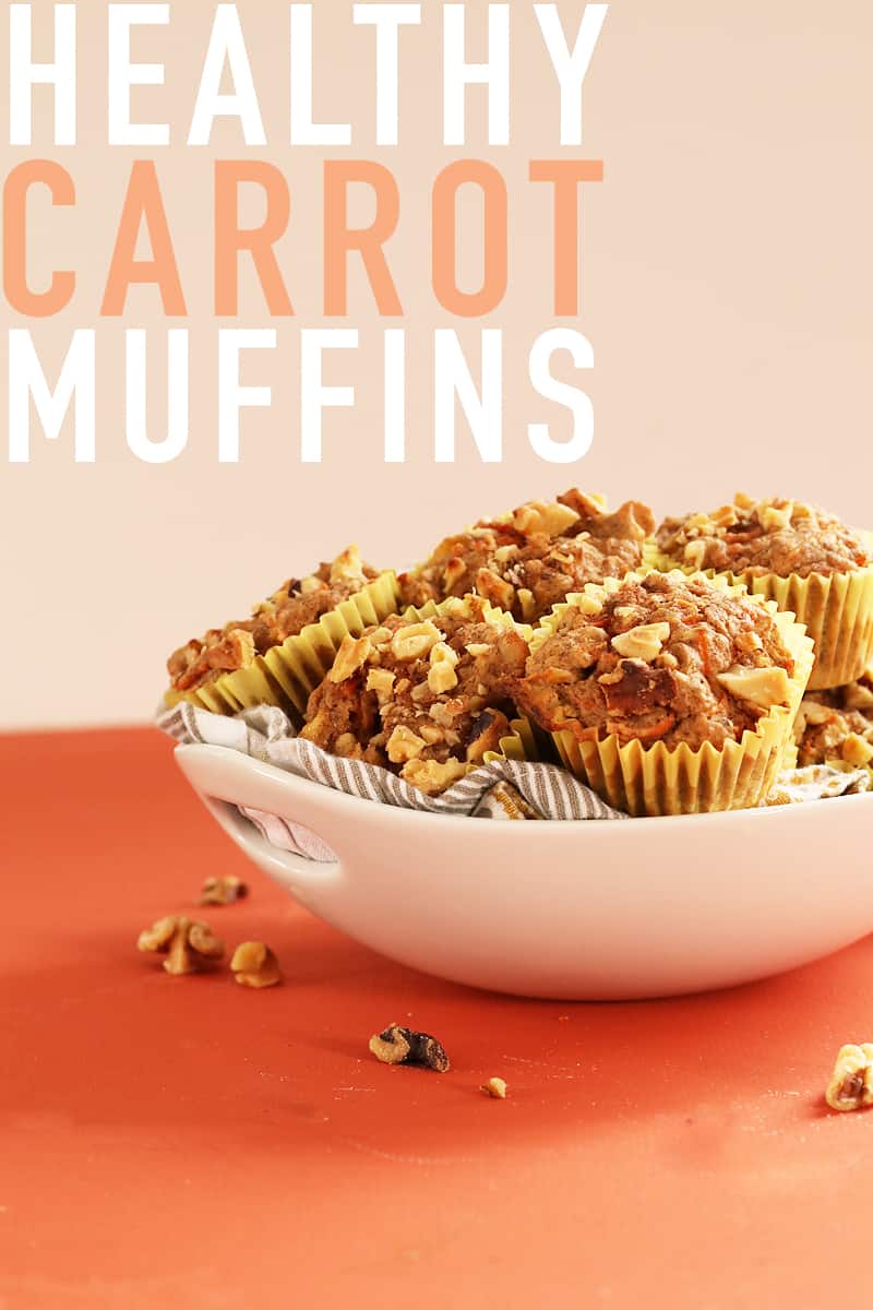 Healthy Carrot Muffins