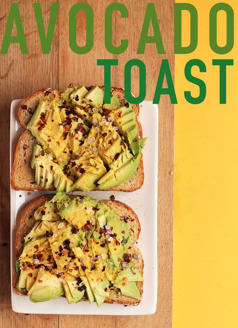 A simple and satisfying breakfast or midday snack, this easy vegan Avocado Toast is my go to pick-me-up meal. #vegan #avocado #breakfast #avocadotoast #easyrecipes #mydarlingvegan