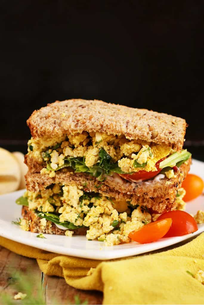 Vegan Egg Salad Sandwich