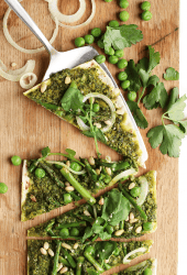 Green Goddess Pizza