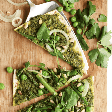 Green Goddess Pizza