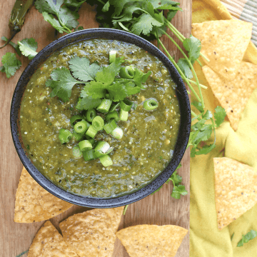 Homemade Salsa Verde