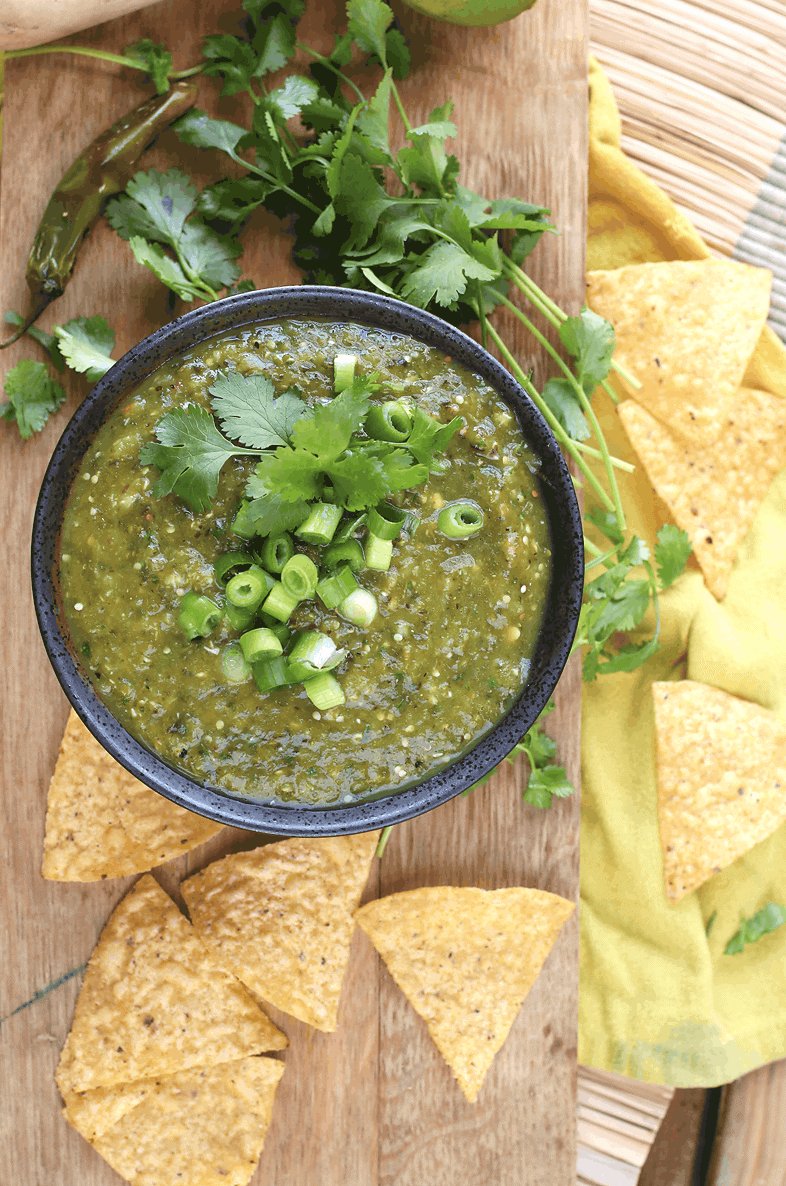 Homemade Salsa Verde | My Darling Vegan