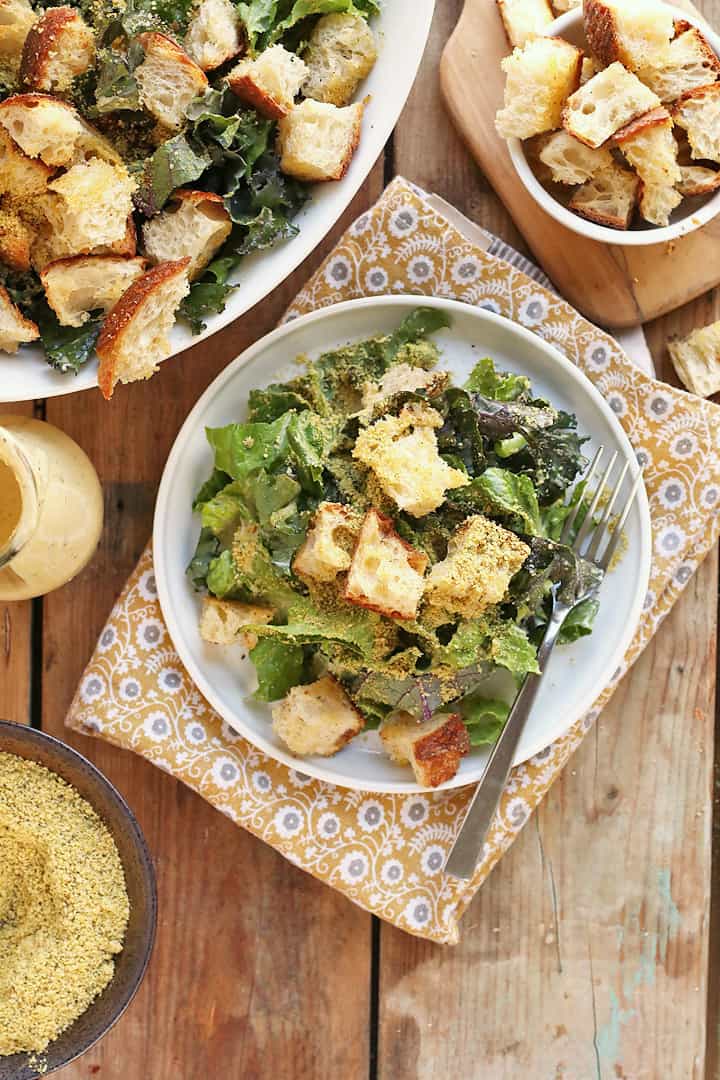 Vegan Caesar Salad
