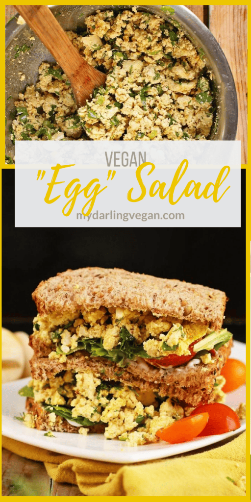 Vegan Egg Salad Sandwich with Tofu My Darling Vegan