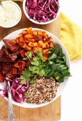 BBQ Tempeh Bowls