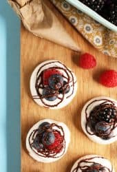 Vegan Meringue Nests