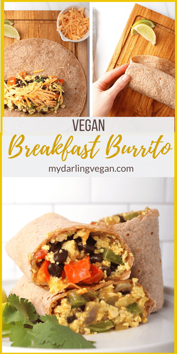 Southwest Vegan Breakfast Burrito My Darling Vegan