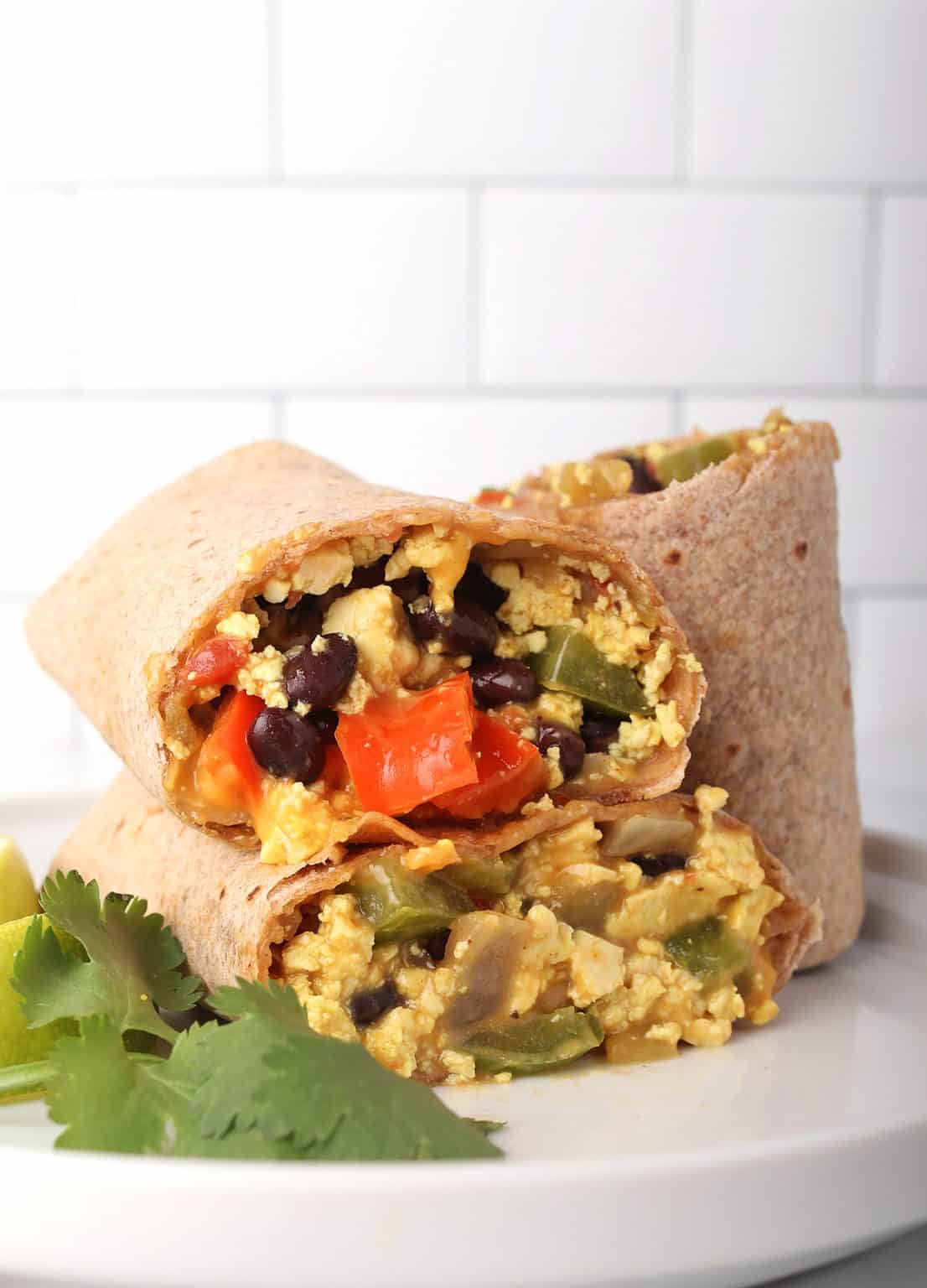 Southwest Vegan Breakfast Burrito My Darling Vegan