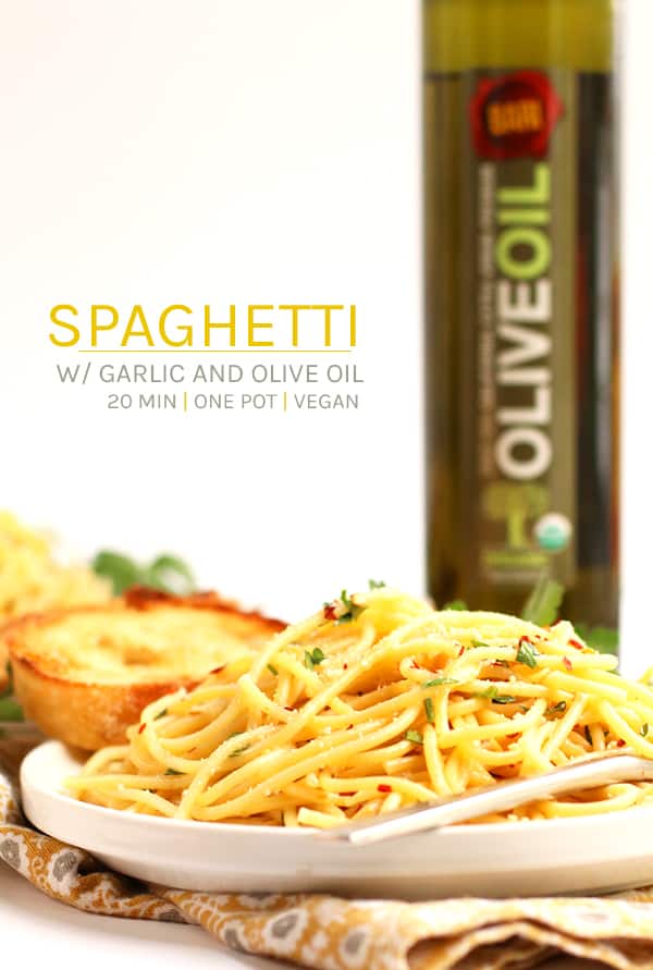 Spaghetti with Olive Oil and Garlic