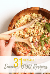 This Vegan BBQ Recipes roundup has it all! From appetizers to burgers to dessert, you'll find everything you need for your next summer party. Let's get grilling!