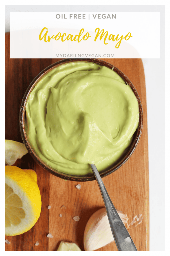 Vegan Avocado Mayo Oil Free My Darling Vegan