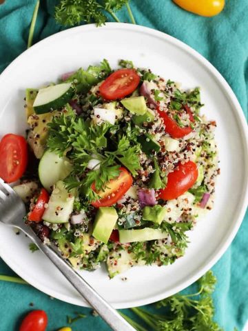 Mediterranean Quinoa Salad