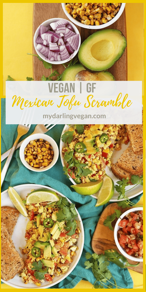 Mexican Tofu Scramble My Darling Vegan