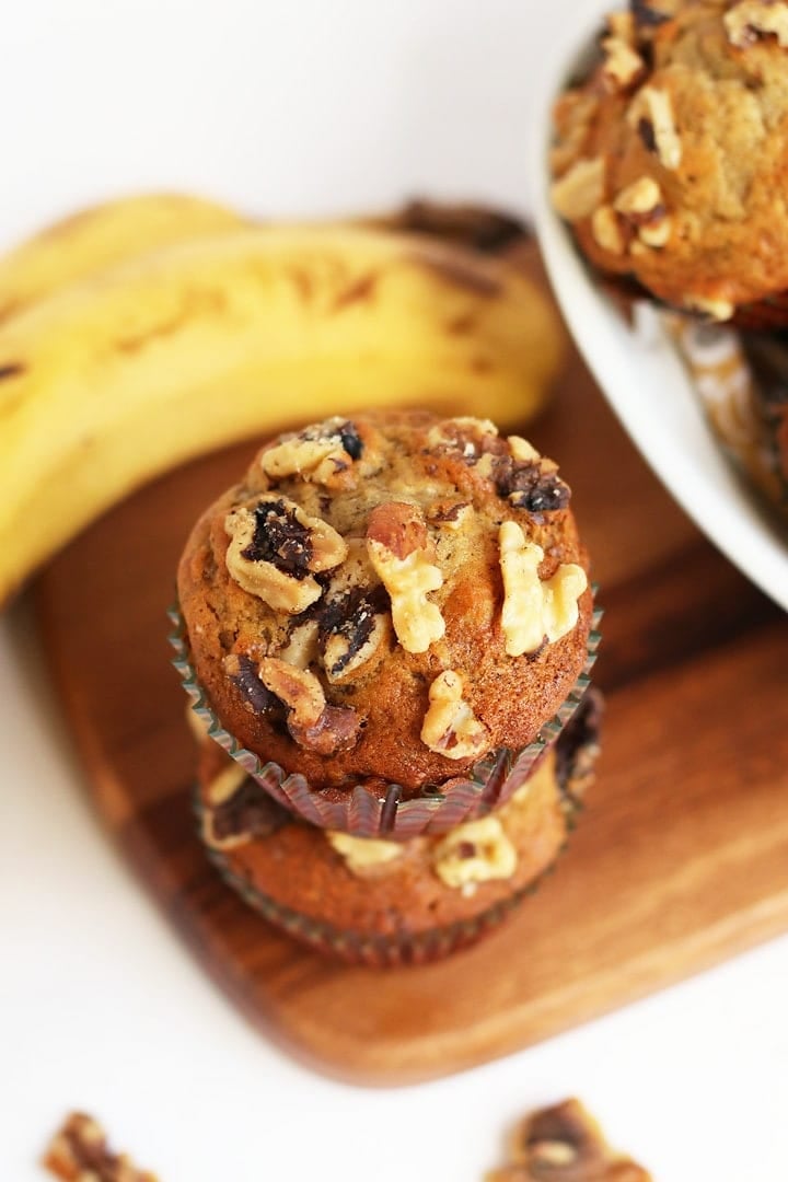 Vegan Banana Nut Muffins My Darling Vegan