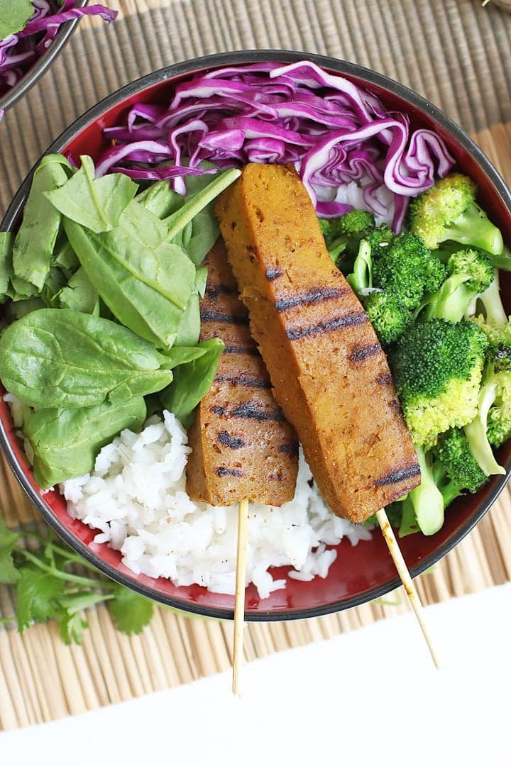 Vegan Satay Buddha Bowl + Instagram GIVEAWAY! My Darling Vegan