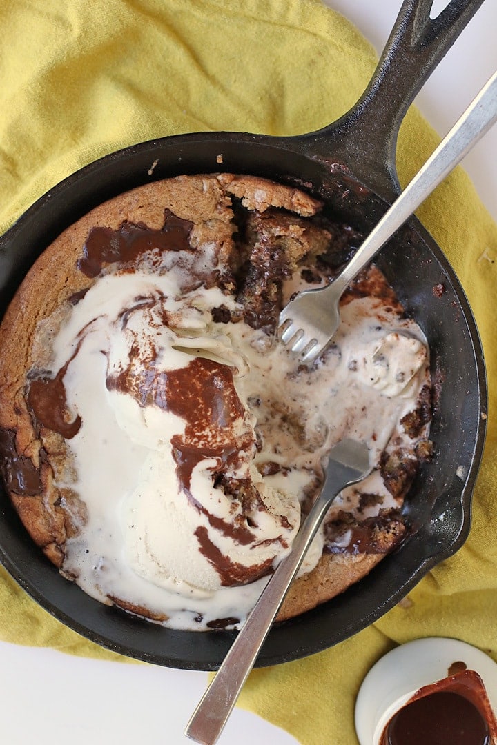 Vegan Skillet Cookie