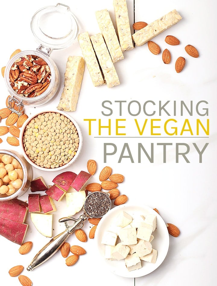 How to stock a vegan pantry