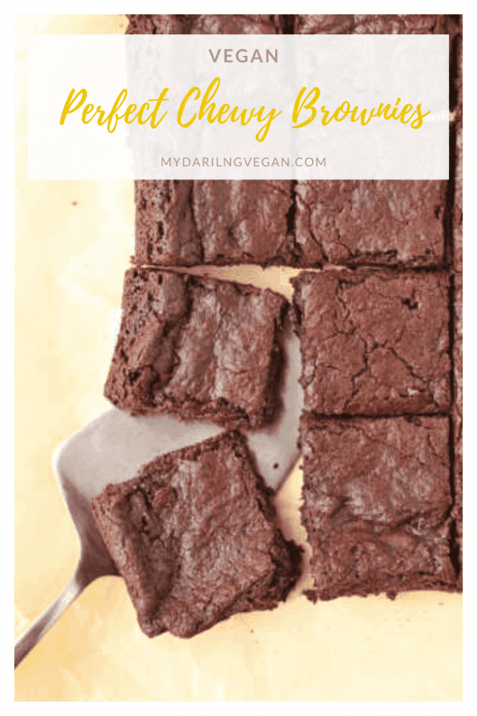 These fool-proof easy vegan brownies are unbelievably rich and fudgy on the inside with a beautifully cracked topped and a delightful bite for the perfect sweet treat everyone can enjoy.